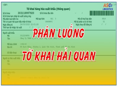 PHÂN LUỒNG HẢI QUAN LÀ GÌ VÀ Ý NGHĨA CỦA PHÂN LUỒNG HẢI QUAN