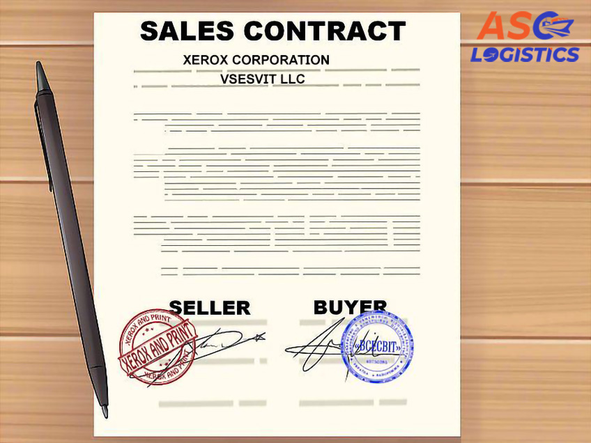 FOREIGN TRADE CONTRACT FORM