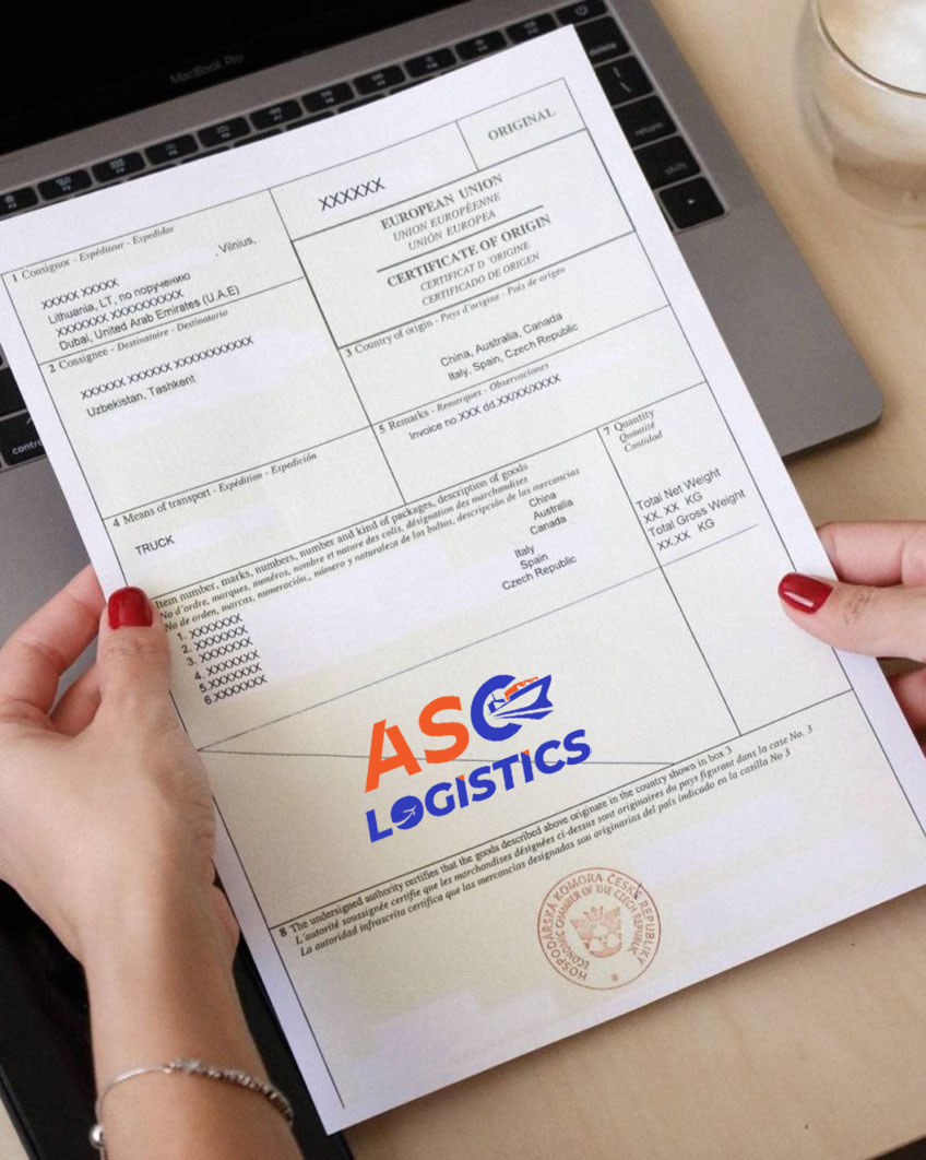 Quy trình cấp C/O ưu đãi - ASC Logistics