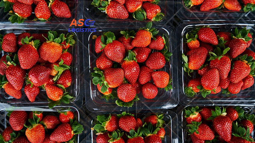 Customs procedures for importing fresh strawberries into Vietnam