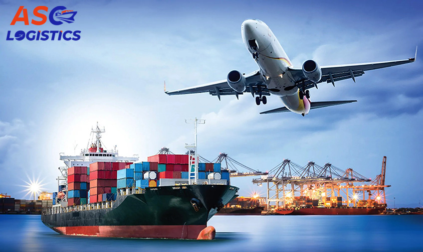 Vận tải bằng đường biển và đường hàng không - ASC Logistics