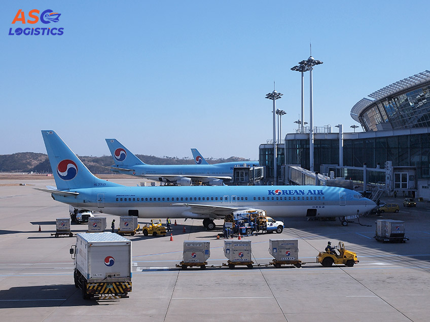 ASC Logistics - Đơn vị cung cấp dịch vụ vận chuyển từ Nội Bài đến Incheon