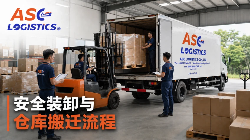 ASC物流 - 安全的货物装卸和运输程序