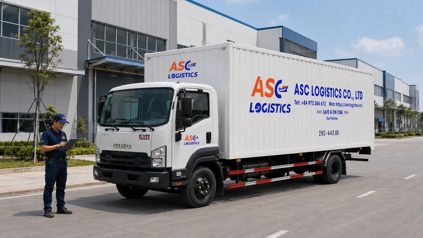 ASC cho thuê xe tải tự lái tại Bắc Ninh