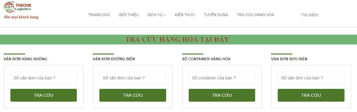 Tra cứu vận đơn chuyển phát nhanh bưu điện